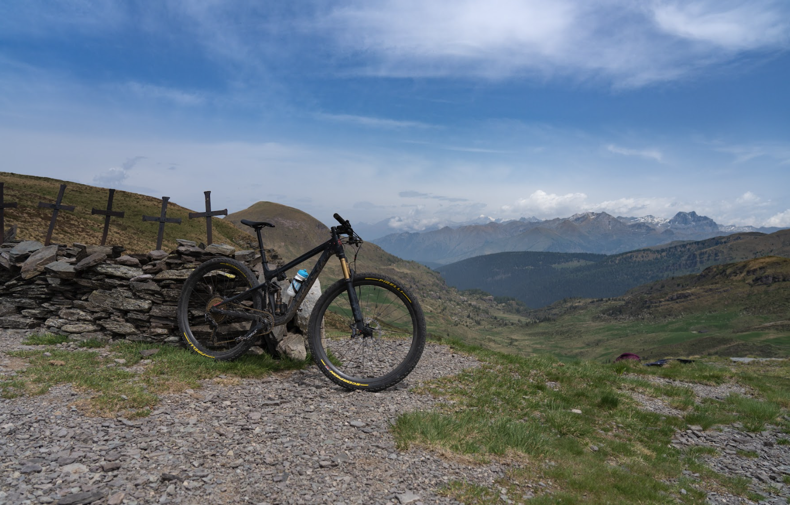 In MTB al passo Maniva. Credits VisitBrescia