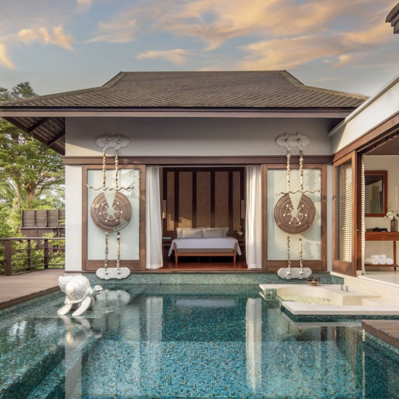 Villa con piscina privata per uno, grazie! Villaggio Anantara Mai Khao Phuket