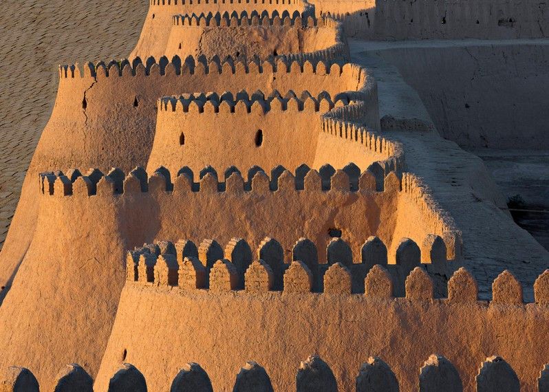 Le antiche mura di Khiva, Uzbekistan. ©Ozbalci/Getty Images