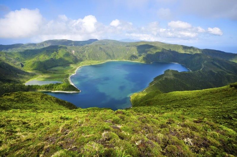 Le Azzorre sono famose per i loro laghi vulcanici strabilianti. Foto di mgokalp/iStock/Getty Images