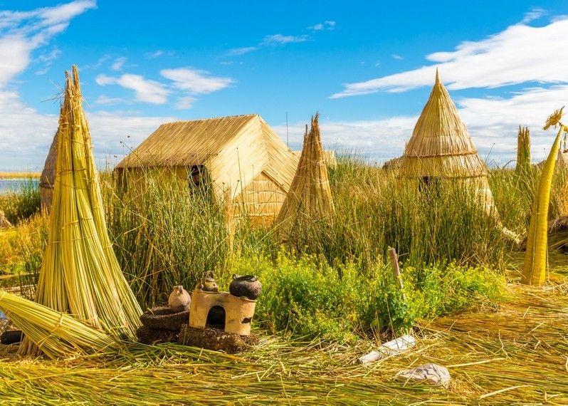 Le isole galleggianti, sul Lago Titicaca, Perù. ©vitmark/Getty Images