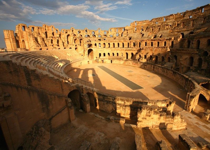 Le rovine dell'anfiteatro di El Jem, Tunisia. ©Westend61/Getty Images