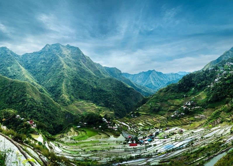 Le terrazze coltivate a riso, Filippine. ©Perfect Lazybones/Shutterstock