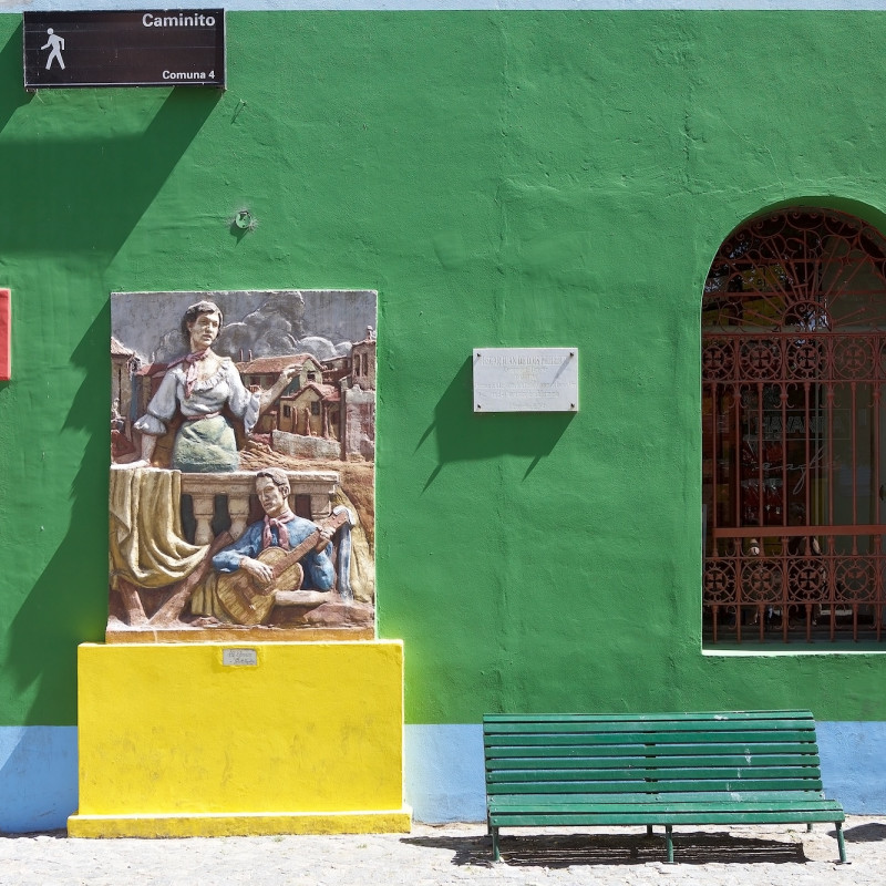 Nella strada del Caminito, a La Boca, Buenos Aires ©Maurizio Bersanelli  /Shutterstock
