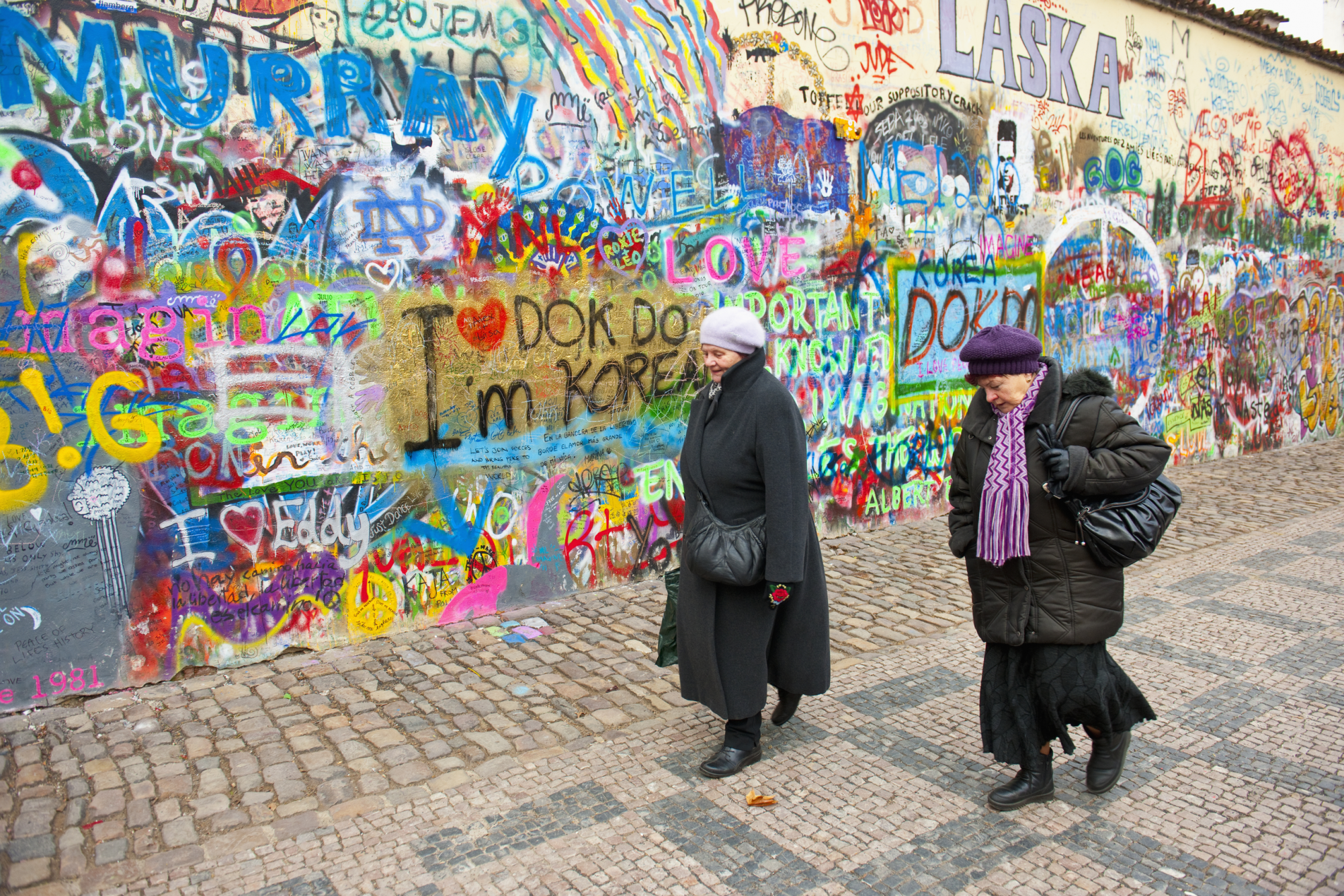 praga muro di lennon