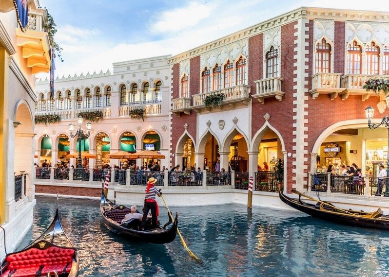 L'hotel Venetian, Las Vegas, Nevada,USA.
©mariakraynova/Shutterstock