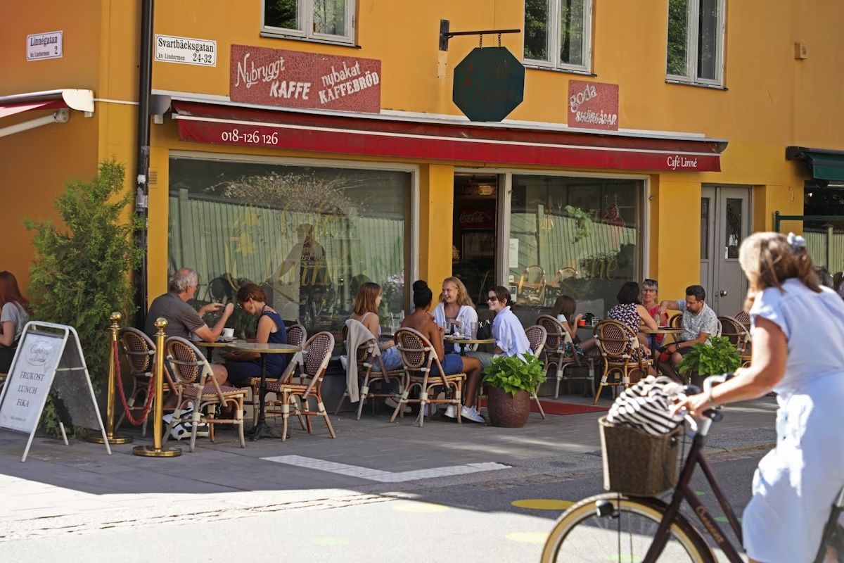 Un caffè a Uppsala, Svezia. Jeppe Gustafsson/Shutterstock