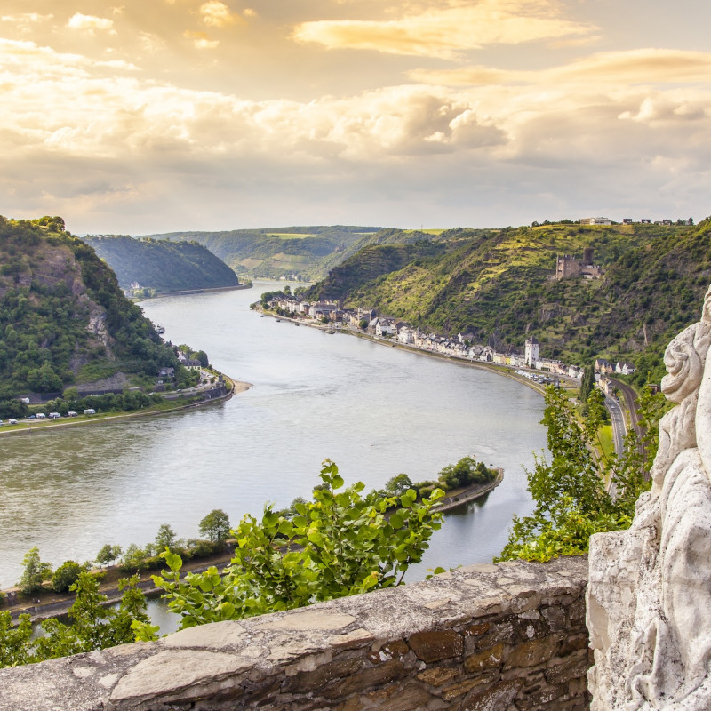Il passaggio sotto la rupe di Lorelei ©Alice-D/Shutterstock