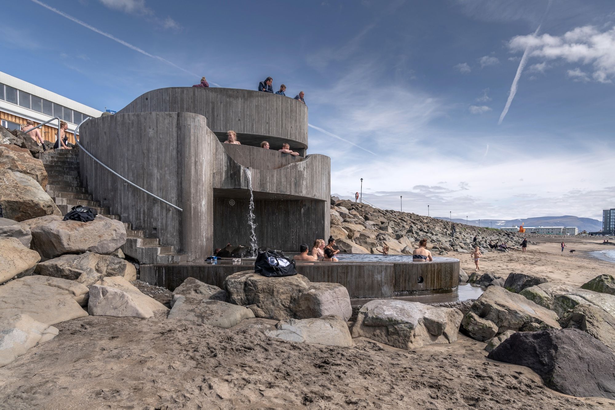 Immergetevi con un bel bagno caldo ai Bagni Guðlaug © Alamy Stock Photo
