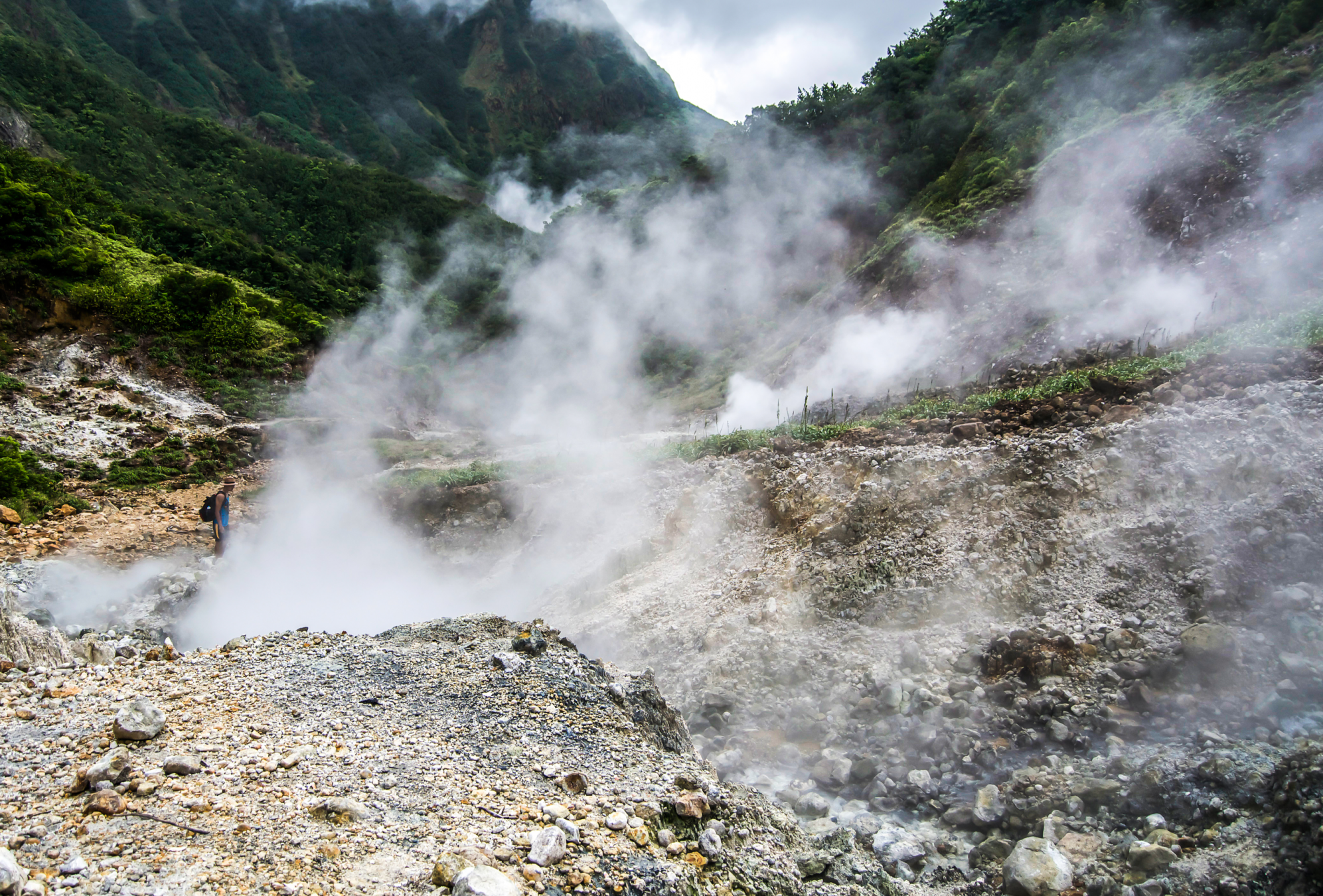 boiling lake, dominica