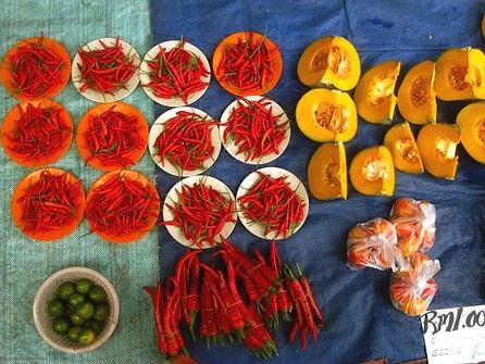 Malaysia, street market nel Borneo © Fotografia di Viviana Scandola