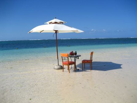 Mauritius, spiaggia per due - fotografia di Paolo Cocconi