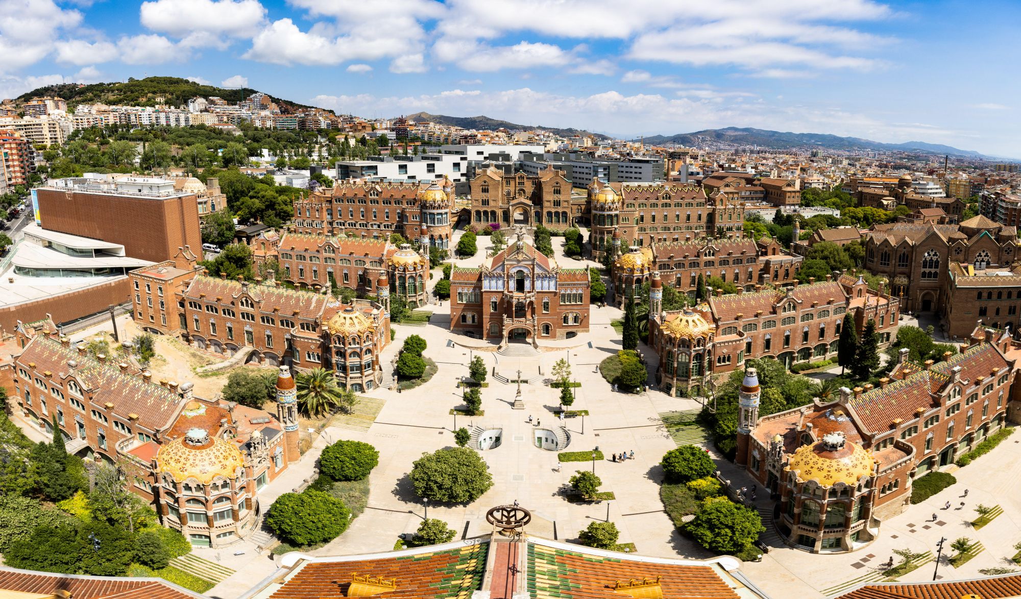 Hospital de la Santa Creu i Sant Pau. Creidits Catalunya Turismo