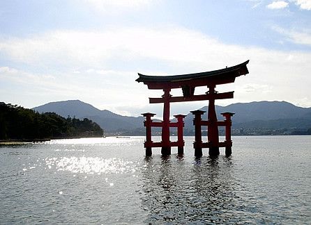 Miyajima, torii di Itsukushima © Fotografia di Andrea Ubertazzi