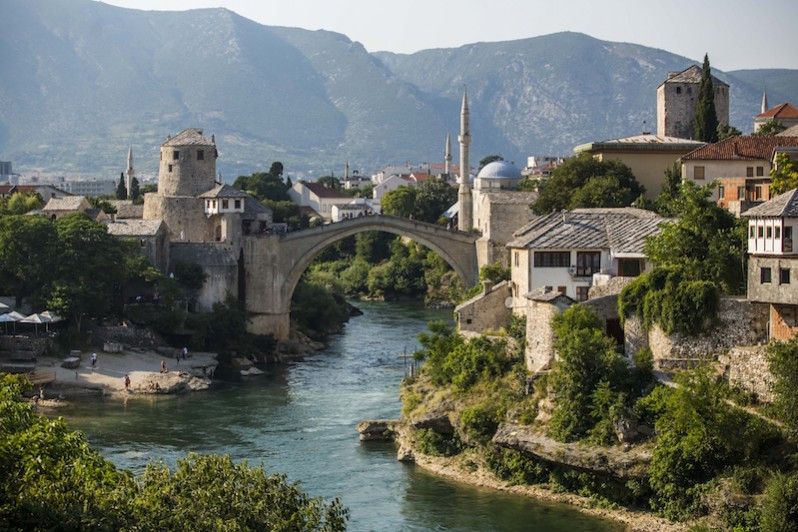 Mostar, Bosnia Erzagovina. (Foto di Matej Divizna/Getty Images)
