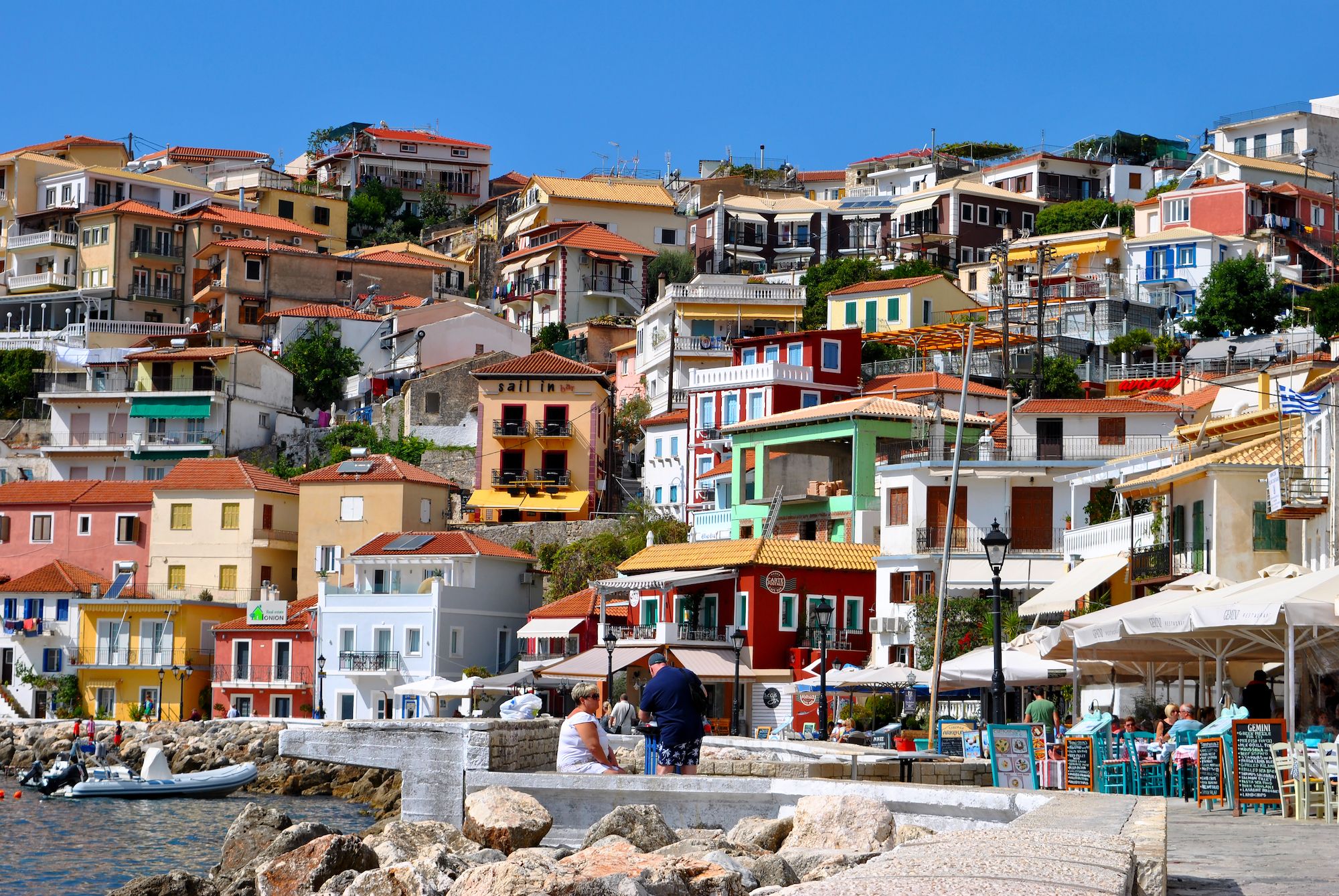 Il porto di Paxos ©Peter Etchells