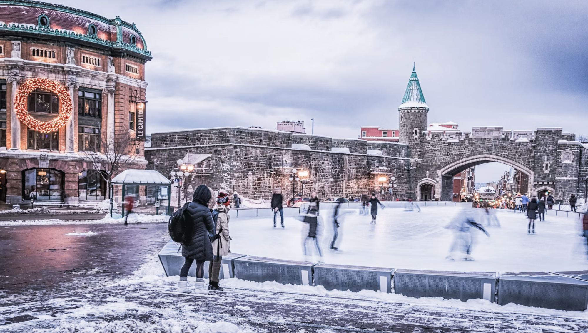 Riscaldatevi pattinando a Québec City © Vicky Gosselin / Getty Images
