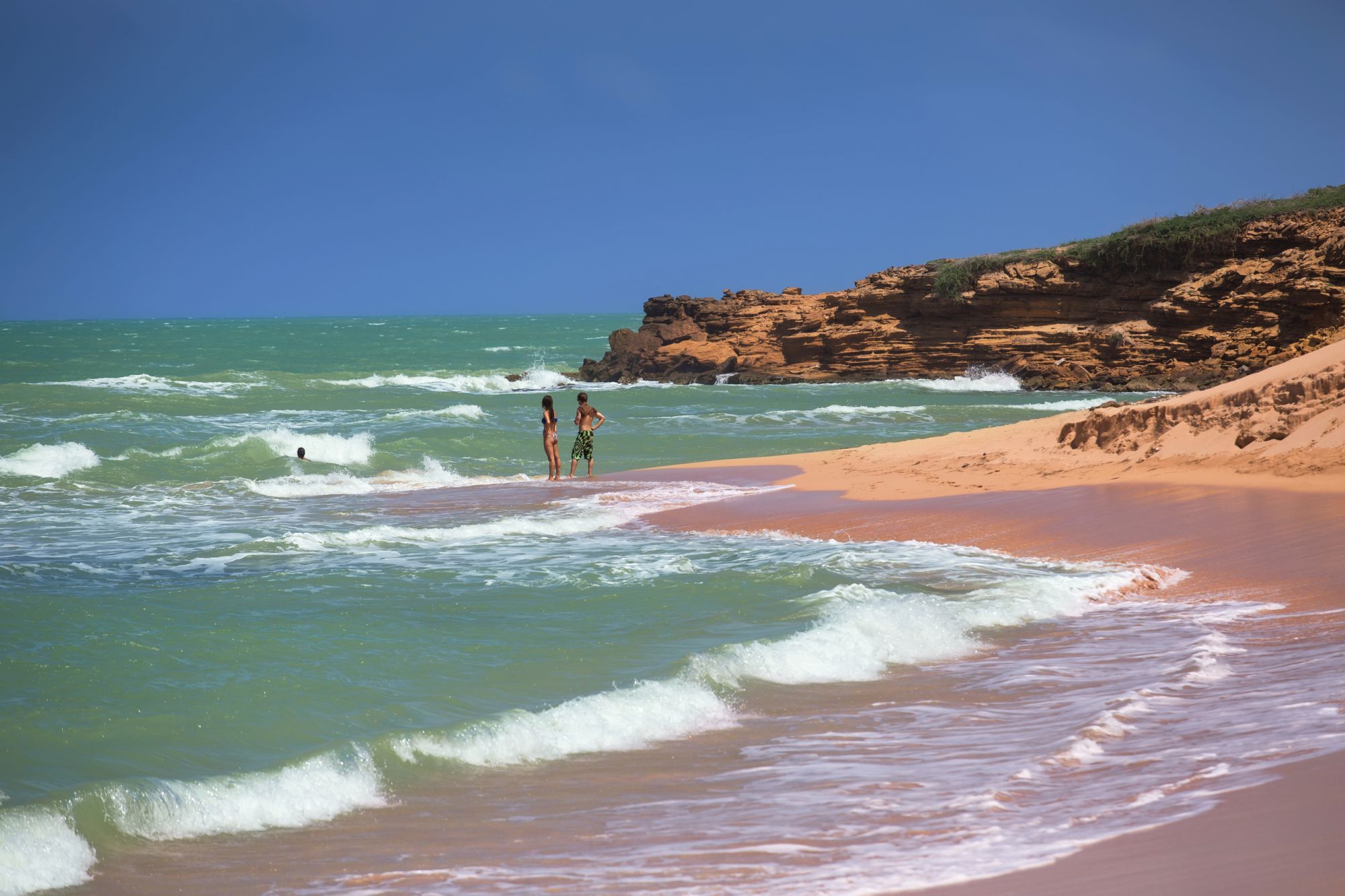 spiaggia di punta gallinas, colombia