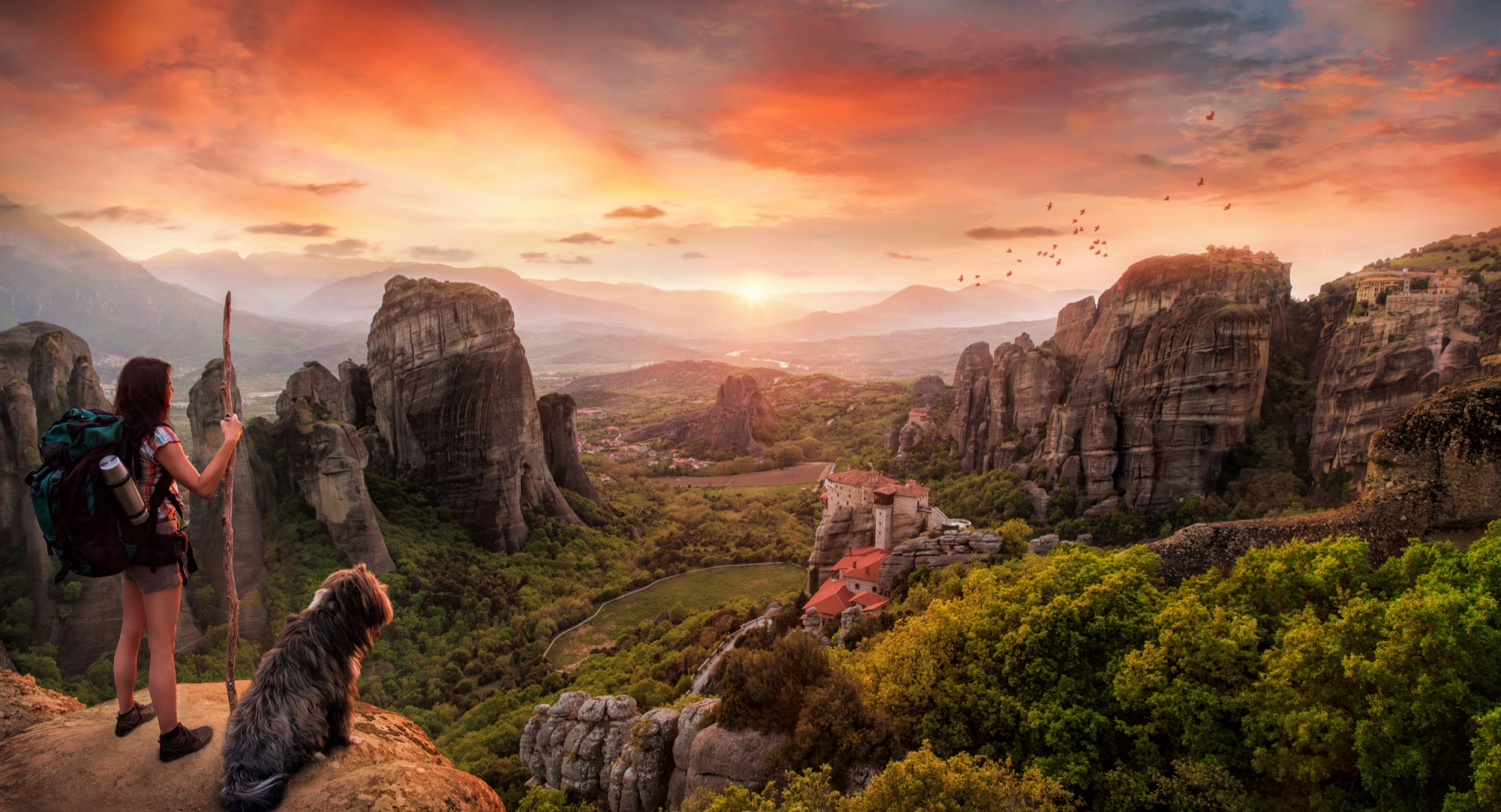 trekking in grecia