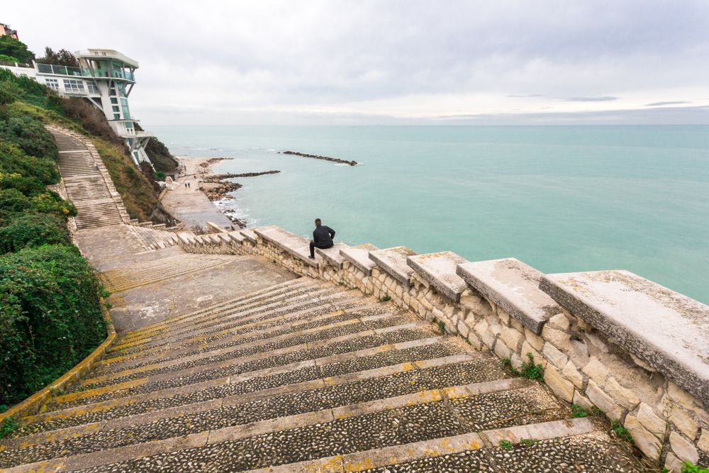 Ancona, la scalinata del Passetto. Credits jackbolla / Shutterstock