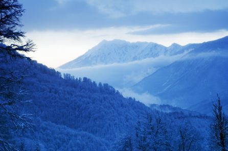 Nei dintorni dello ski resort di Krasnaya Polyana (Caucaso) © Christian Aslund, Lonely Planet Images