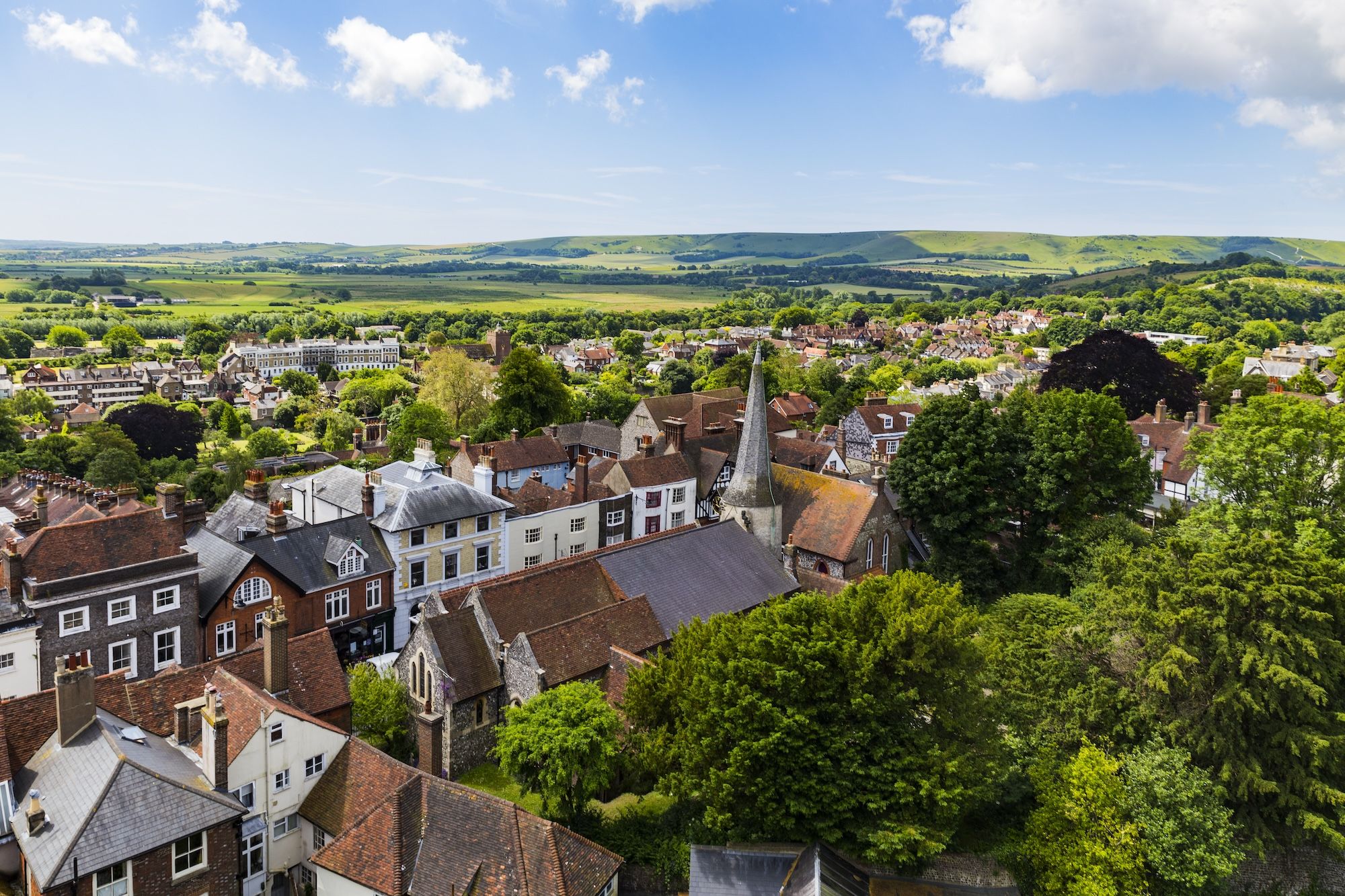Il panorama intorno a Lewes © kentaylordesign / Shutterstock