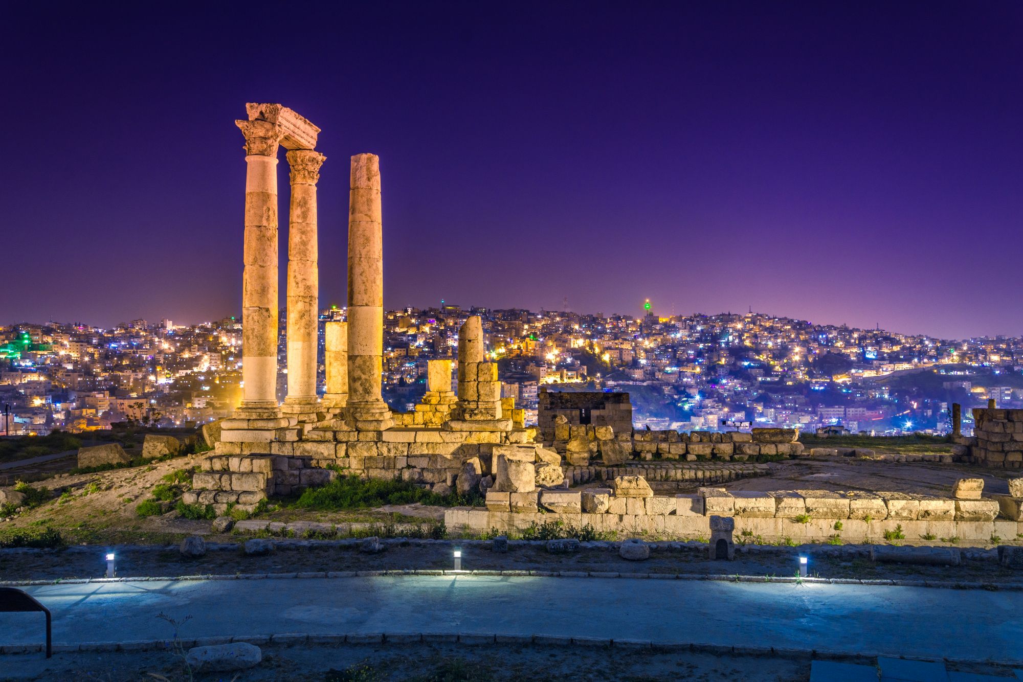 Il Tempio di Ercole ad Amman. Credits Georgios Tsichlis / Shutterstock