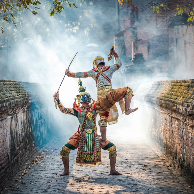 Una performance di Khon, la tradizionale danza teatrale © ISSARET YATSOMBOON  / Shutterstock