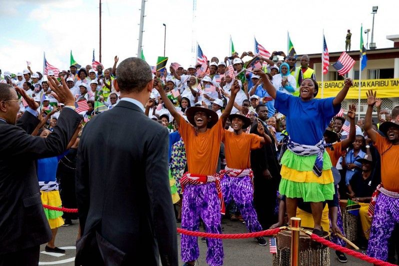 Obama in visita a Dar es Salaam, Tanzania, ©Pete Souza/ Official White House Photo