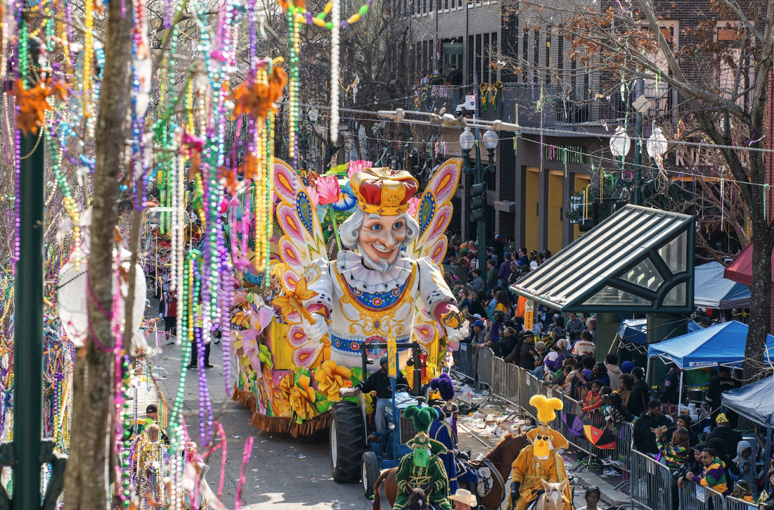Mardi Gras a New Orleans. Credits Explorelouisiana.com