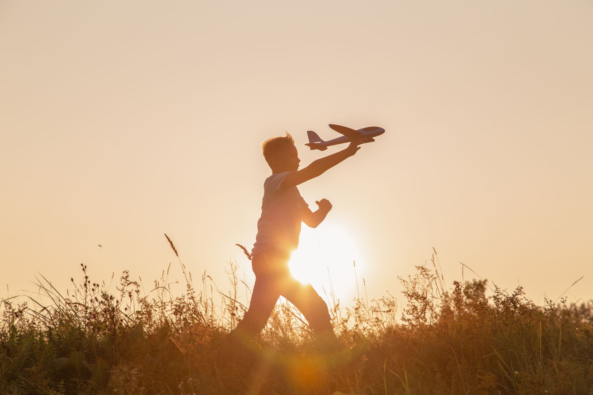 Volare in fondo è un gioco. Credits Andrii Oleksiienko / Shutterstock