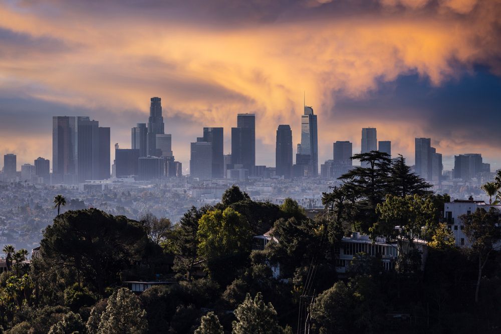 Una Los Angeles da Blade Runner. Credits trekandshoot / Shutterstock