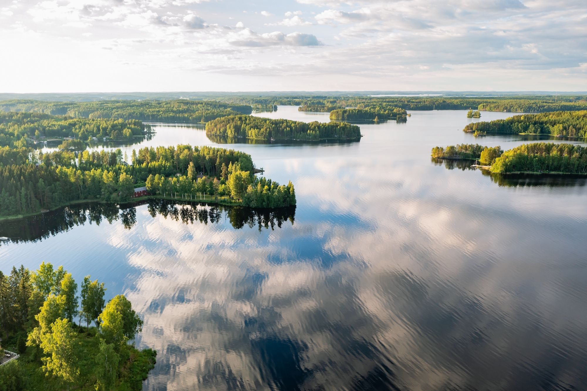 L’ampia vista del Lago Saimaa ©ArtBBNV/Shutterstock