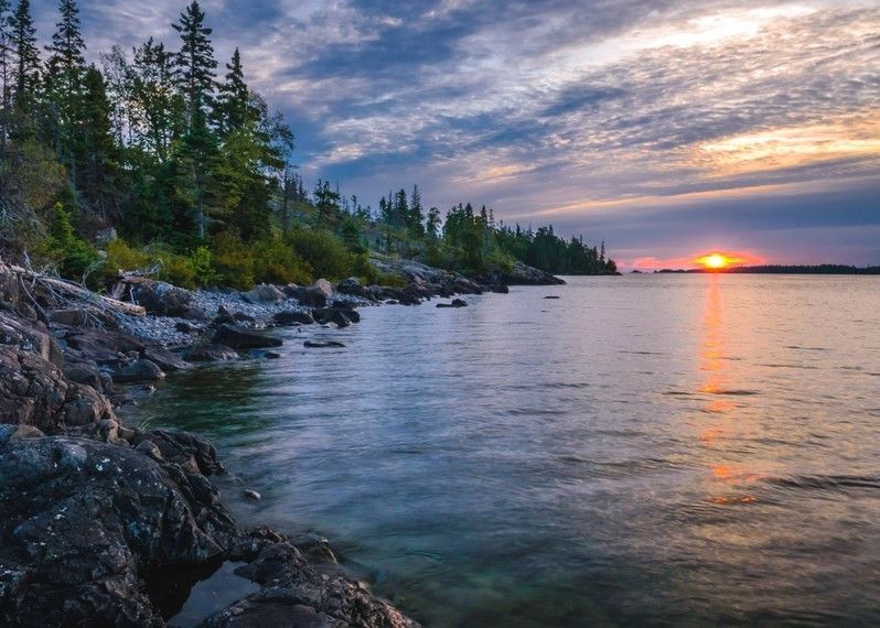 Parco Nazionale dell'Isola, Lake Superior, USA. ©Posnov/Getty Images/Moment Open