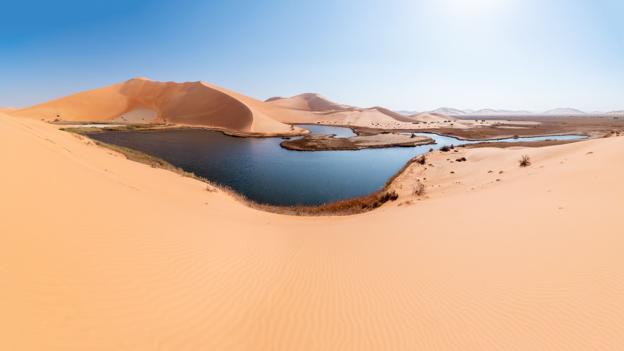 Alcune delle rare pozze, in Arabia Saudita ©Slim Segi /Shutterstock