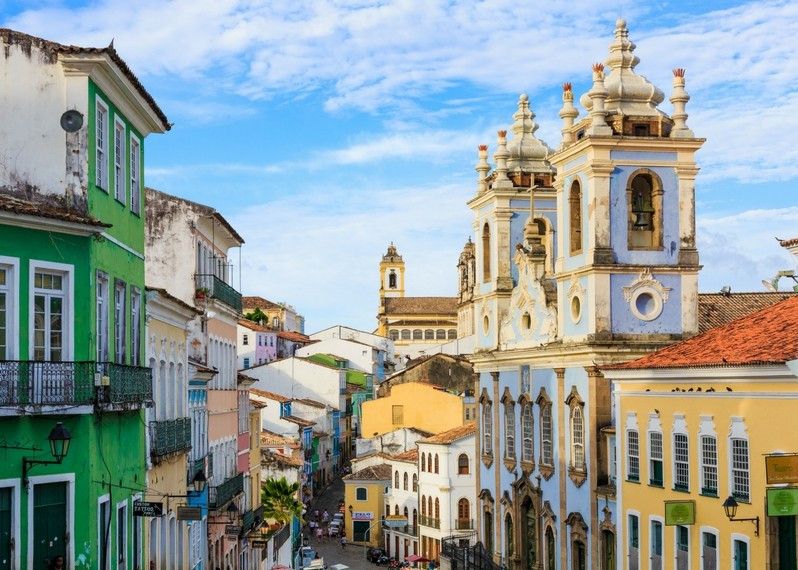Pelourinho è un quartiere storico di Salvador, Bahia. ©Thiago Leite/Shutterstock
