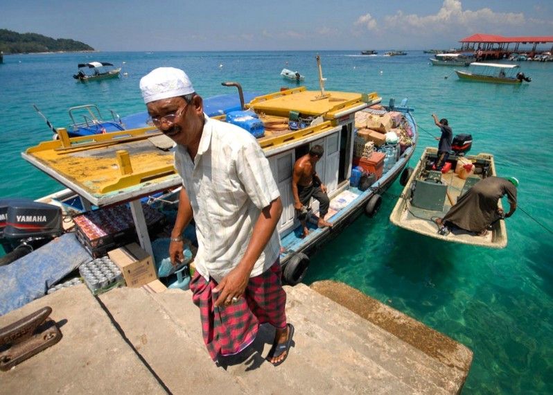 Pescatori a Terengganu,Pulau Perhentian Kecil,
Malesia. ©Pete Seaward/Lonely Planet