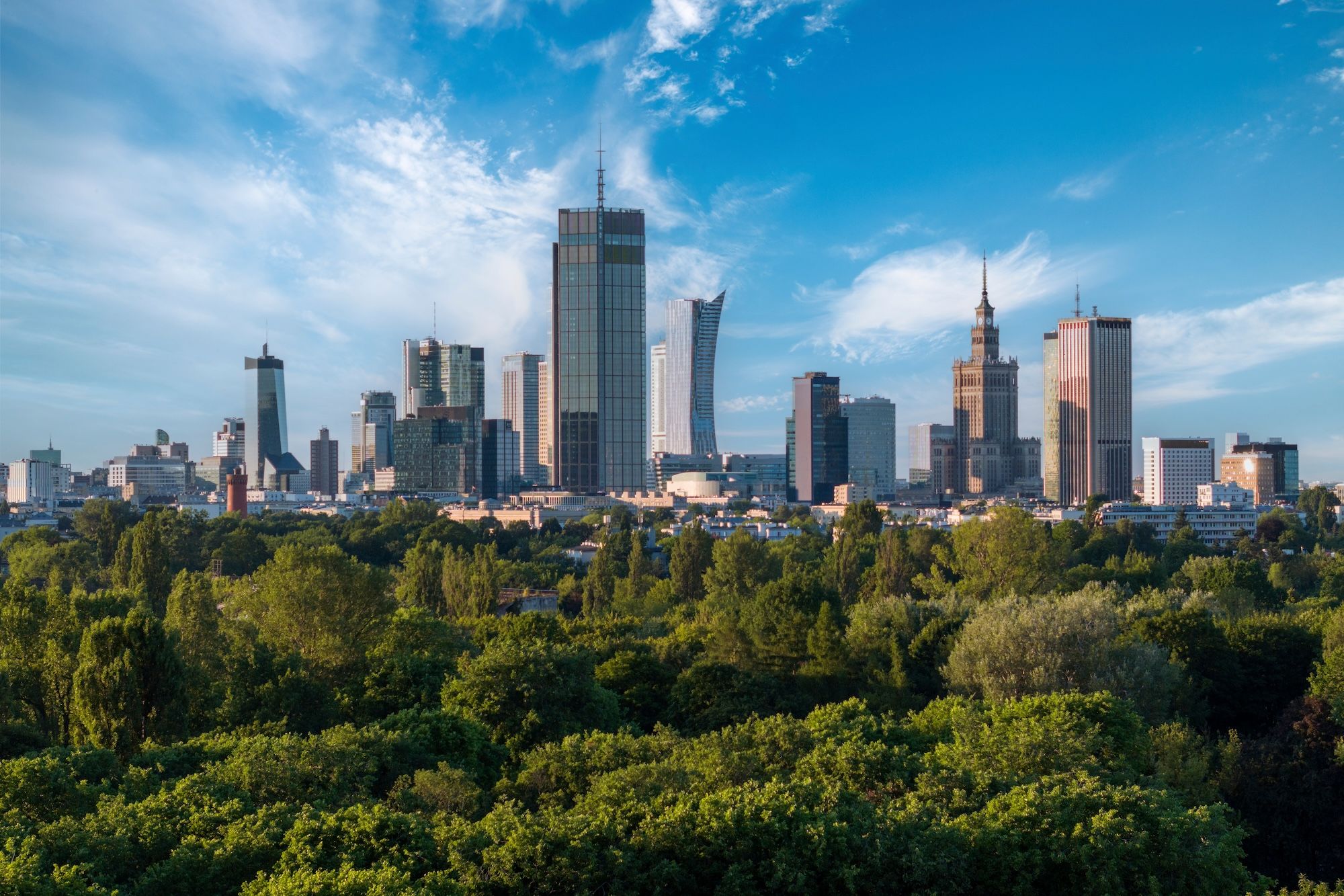 Lo Skyline di Varsavia © Cinematographer/Shutterstock