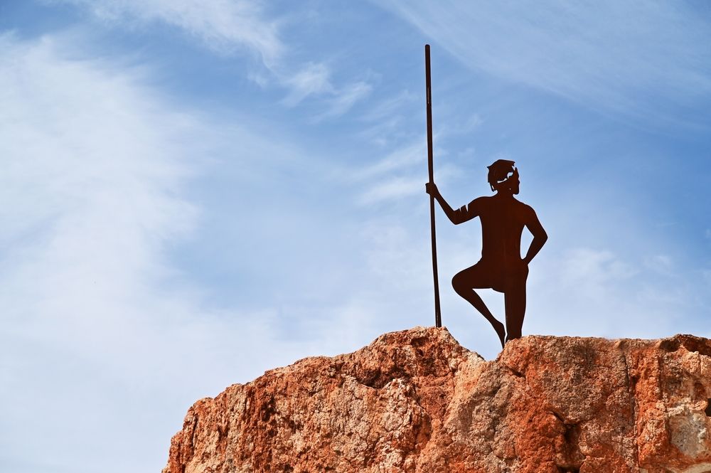Monumento alla cultura aborigena nei pressi del Mount Magnet in Western Australia. Credits ChameleonsEye / Shutterstock