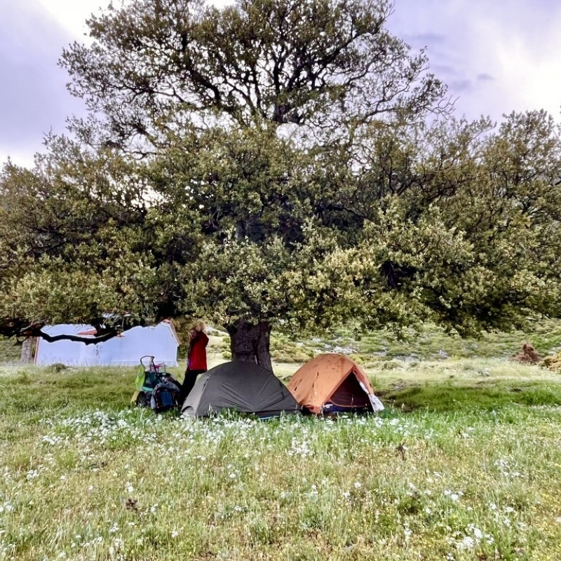 L’accampamento per la notte © Giulia Grimaldi/Lonely Planet Italia