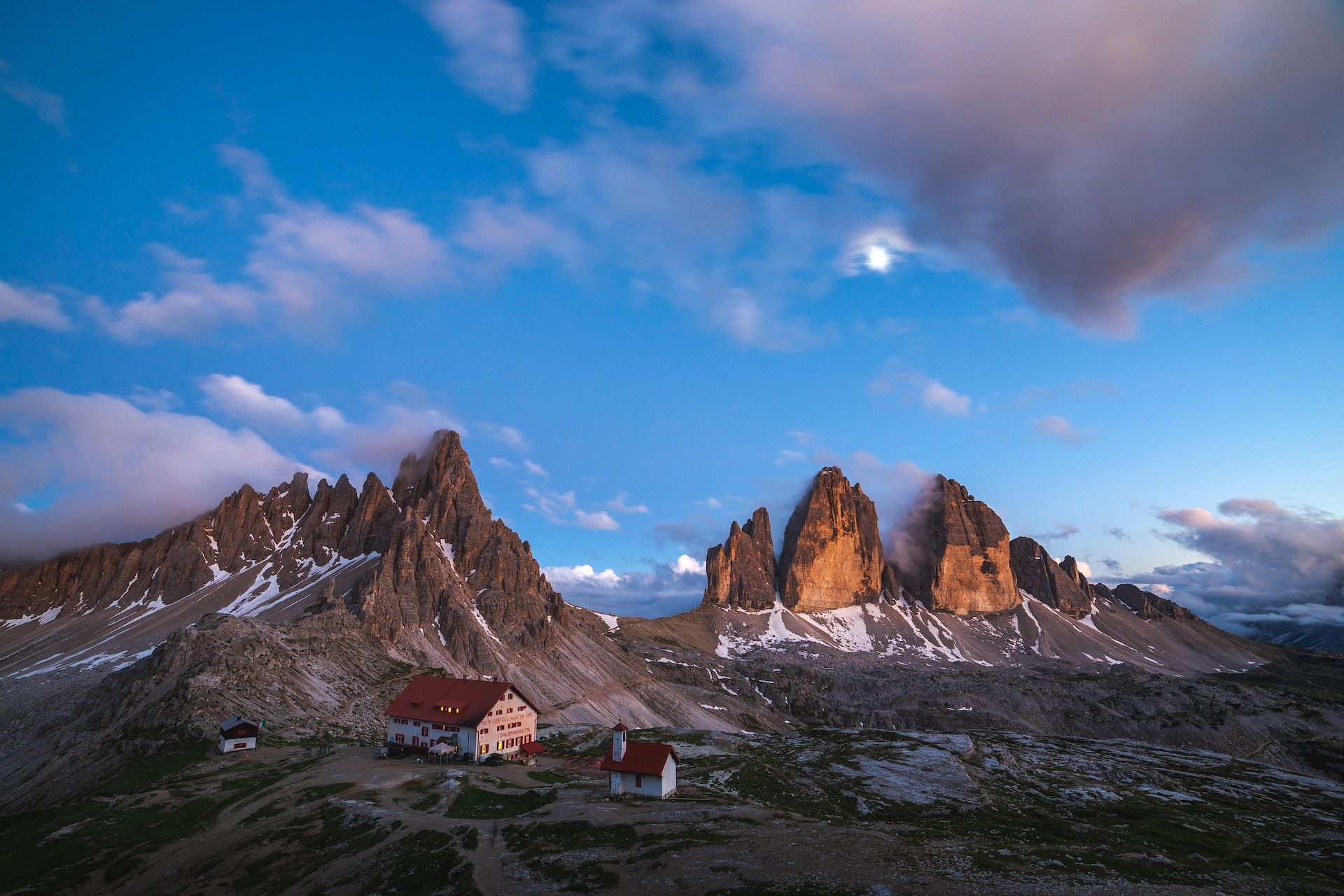 tre cime di lavaredo rifugi