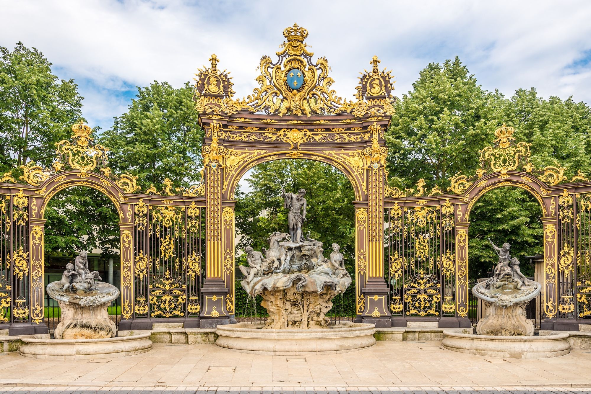 La fontana di Nettuno a Nancy © milosk50 /Shutterstock