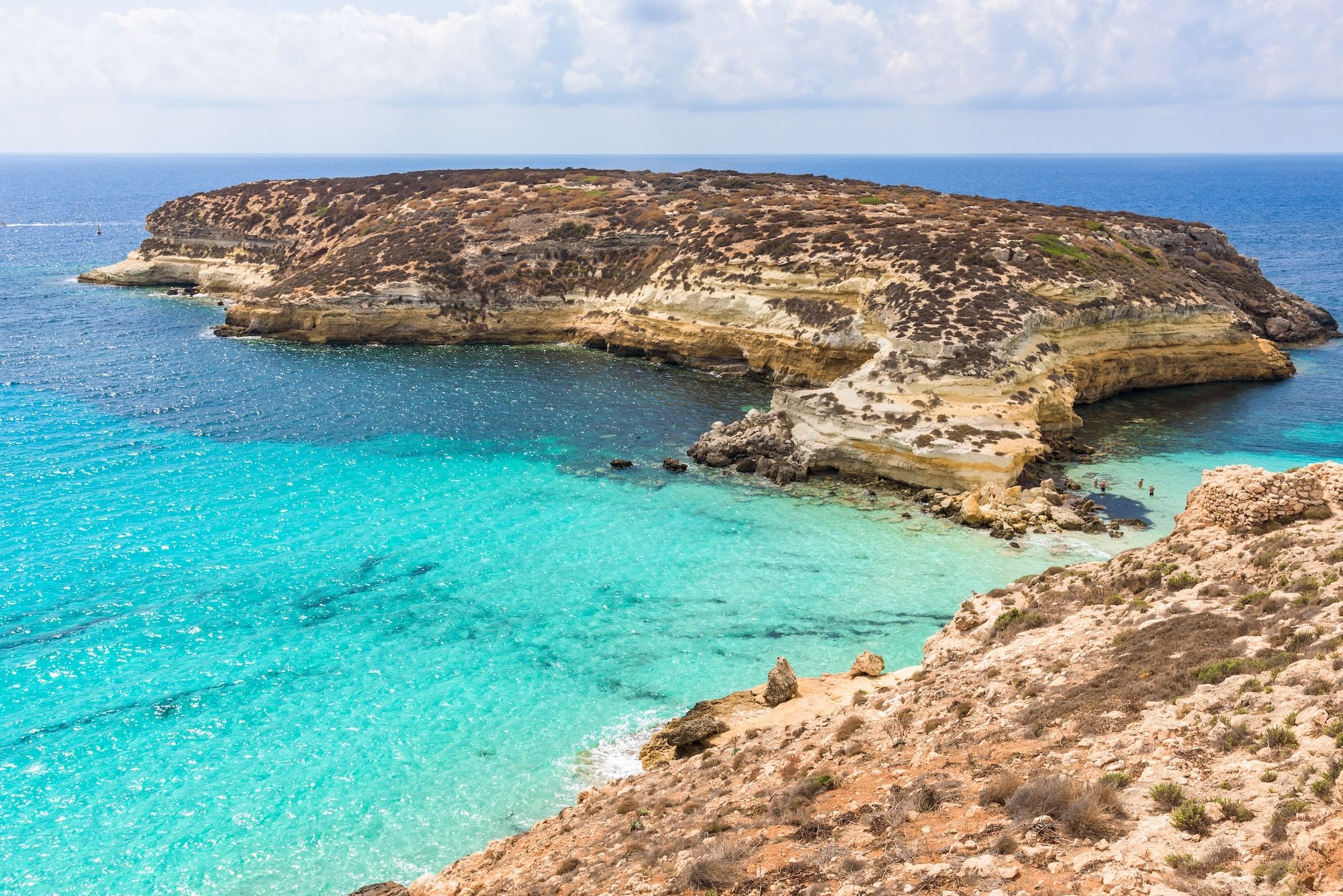 L’isola dei conigli a Lampedusa