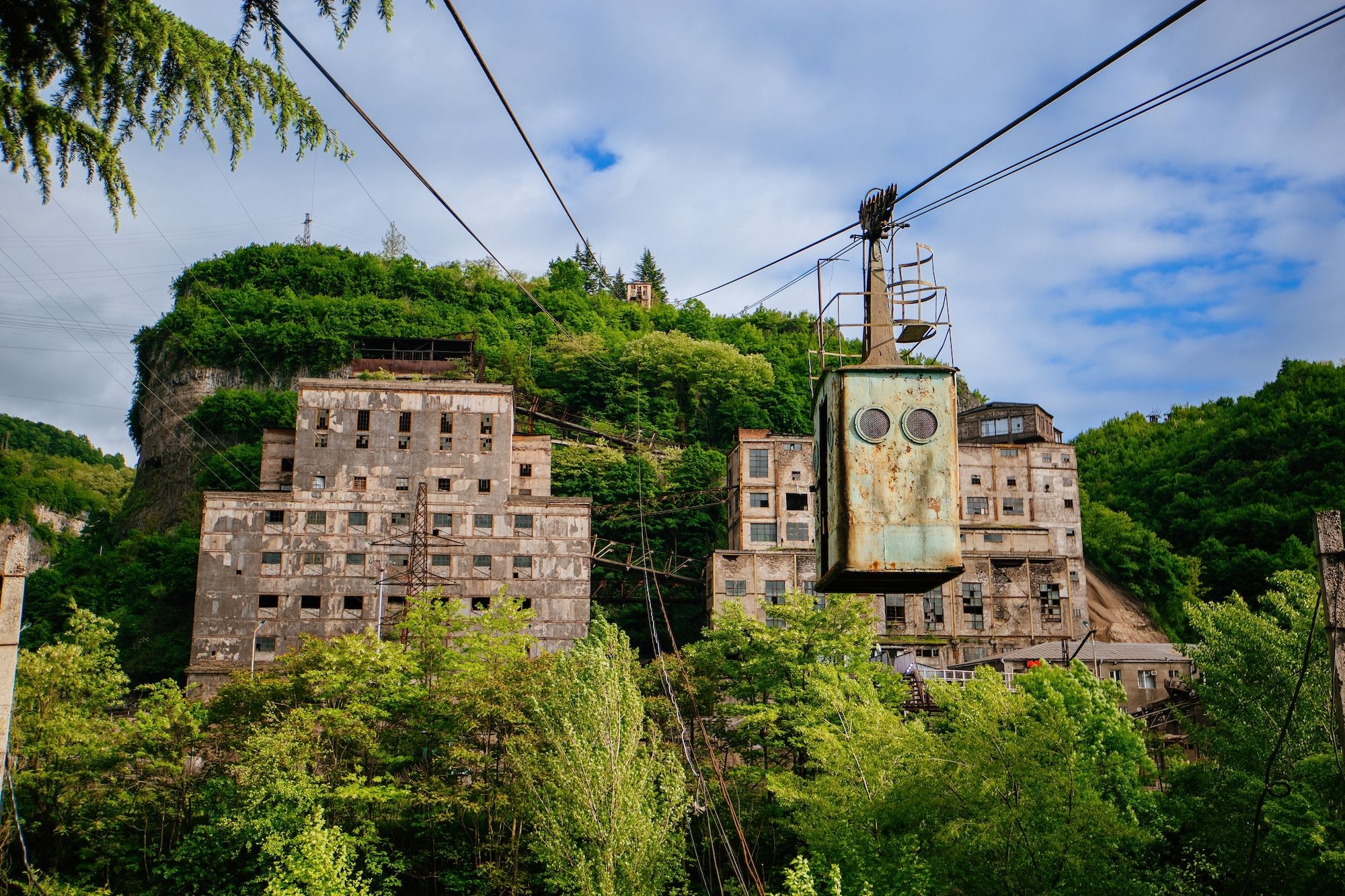 Quel che resta del passato industriale di Chiatura @Vladimir Mulder /Shutterstock