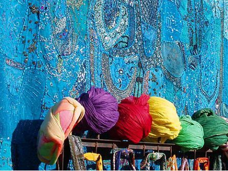 Rajasthan, turbanti - fotografia di Anna Bocchi