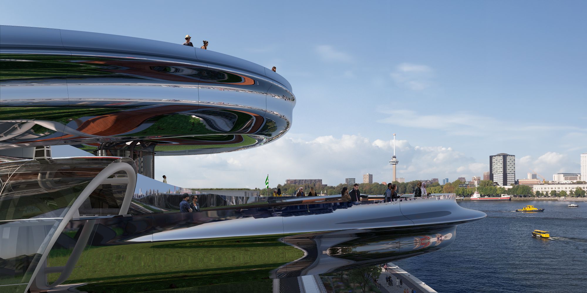 Il museo Fenix di Rotterdam © MAD Architects