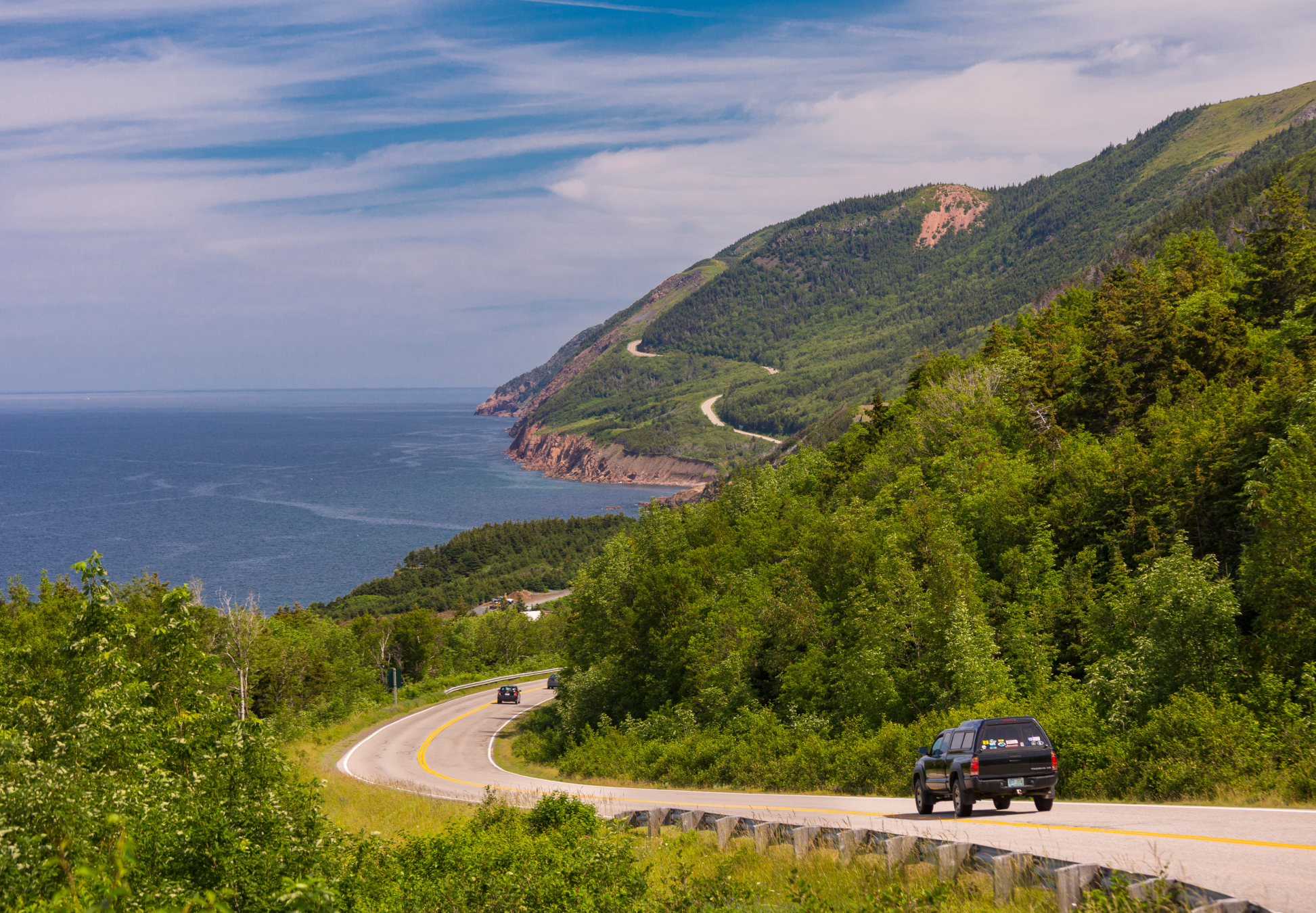 Seguite l’itinerario panoramico Cabot Trail Scenic Highway alla scoperta di Cape Breton Highlands National Park © Rob Crandall / Shutterstock