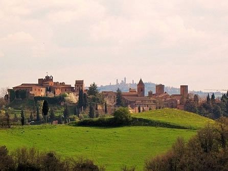 Scorcio di Certaldo © Fotografia di Claudia Corti