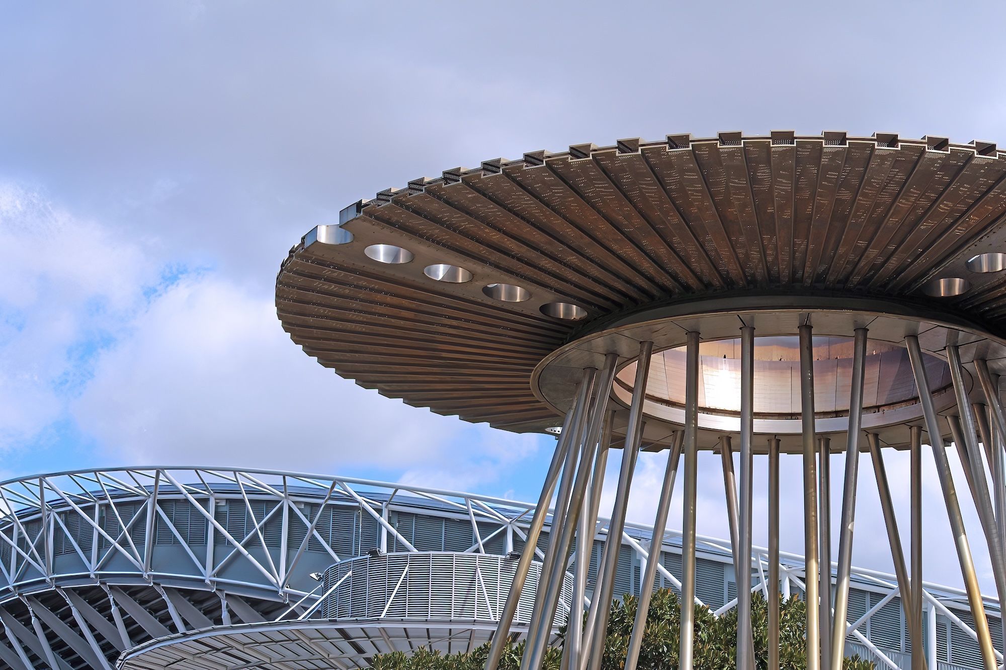 Il braciere olimpico al Cathy Freeman Park ©Rose Marinelli /Shutterstock