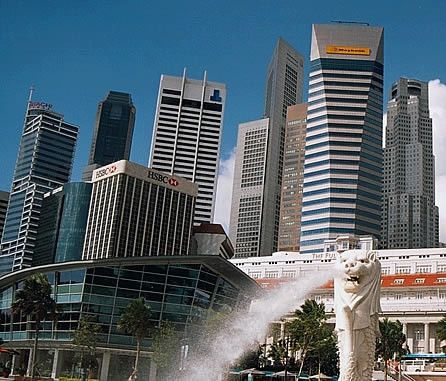 Singapore, tutto sotto gli occhi del Merlion © Fotografia di Nico Giusti